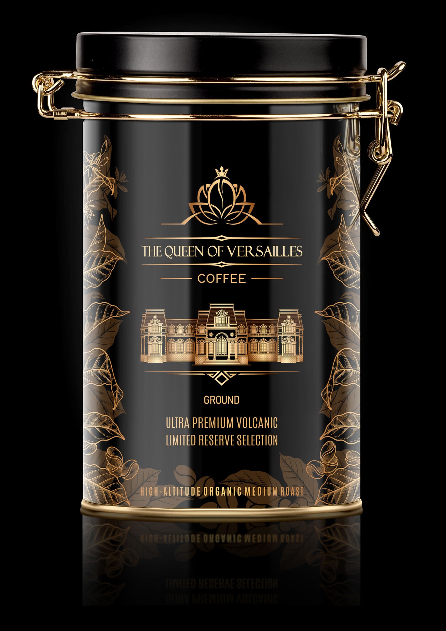 Queen of Versailles Ultra Premium Volcanic Ground Arabica Coffee-ESPRESSO 250g (8.8oz)