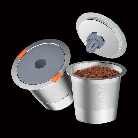 Stainless-Steel Reusable Coffee Capsule